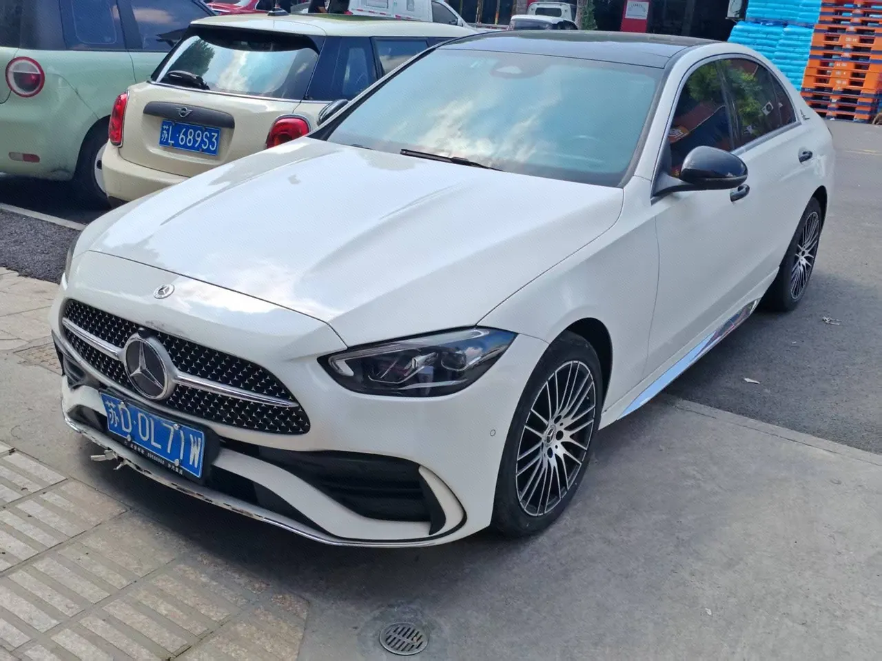 Open image lightbox: Mercedes Benz Class C 2024 C 260 L 48V 1.5T Sports Edition (Modified 3) Automatic Gear