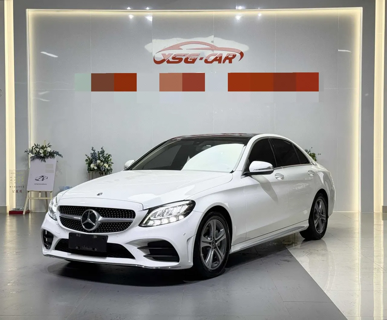Open image lightbox: Mercedes Benz Class C 2020 C 260 L 48V 1.5T Sports Edition Automatic Gear
