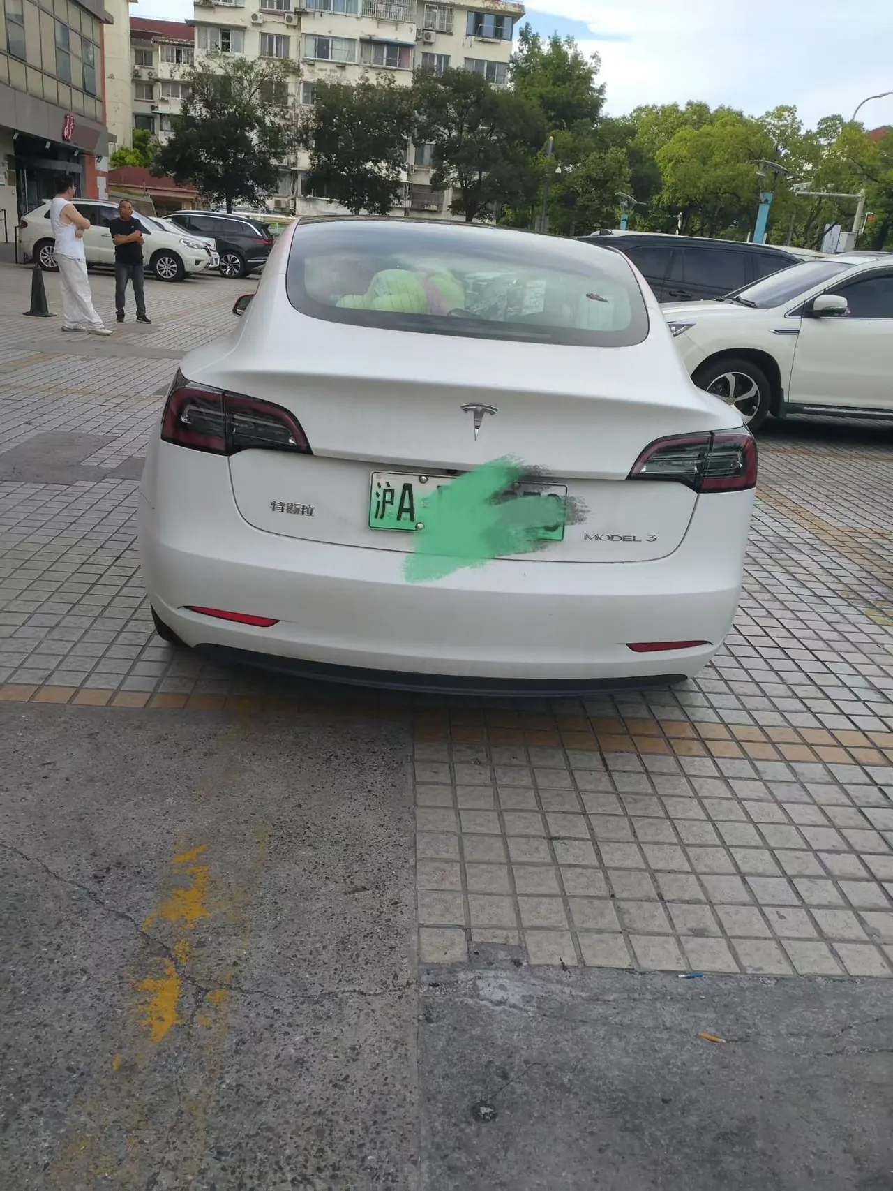 Tesla 2020 Model 3 long endurance rear wheel drive version (modified) automatic gear 3