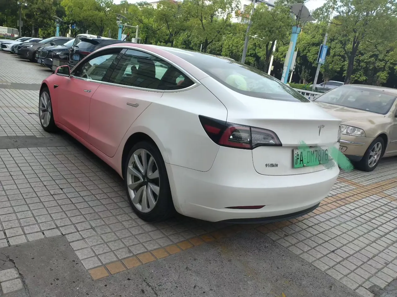 Tesla 2020 Model 3 long endurance rear wheel drive version (modified) automatic gear 4