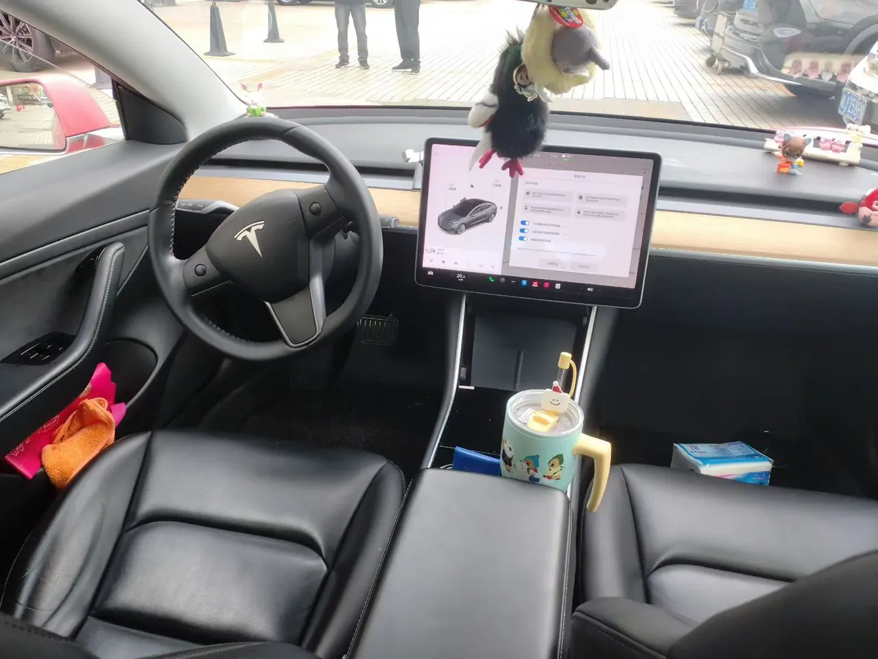 Tesla 2020 Model 3 long endurance rear wheel drive version (modified) automatic gear 9