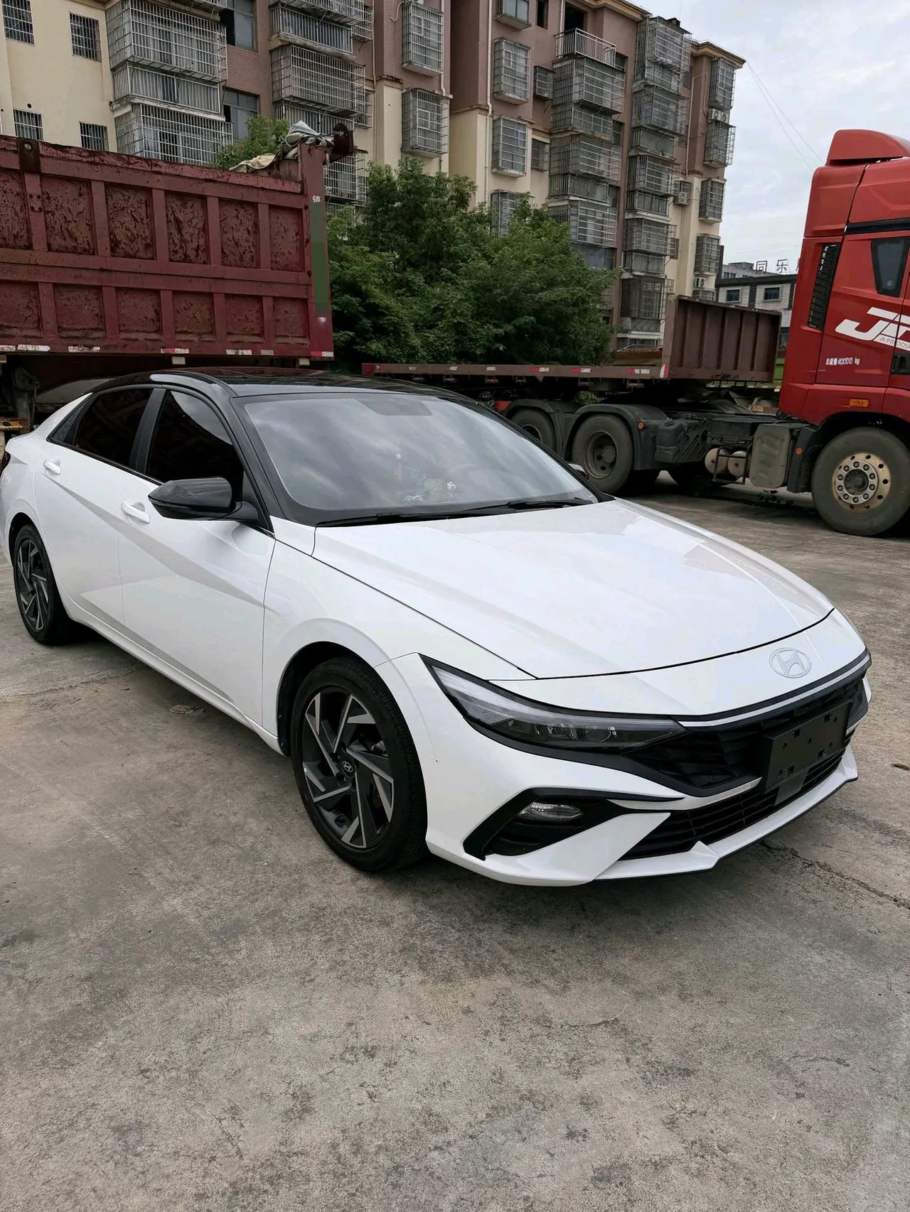 Hyundai 2023 Elantra-sedan 1.5 stepless GLX elite automatic gear 2