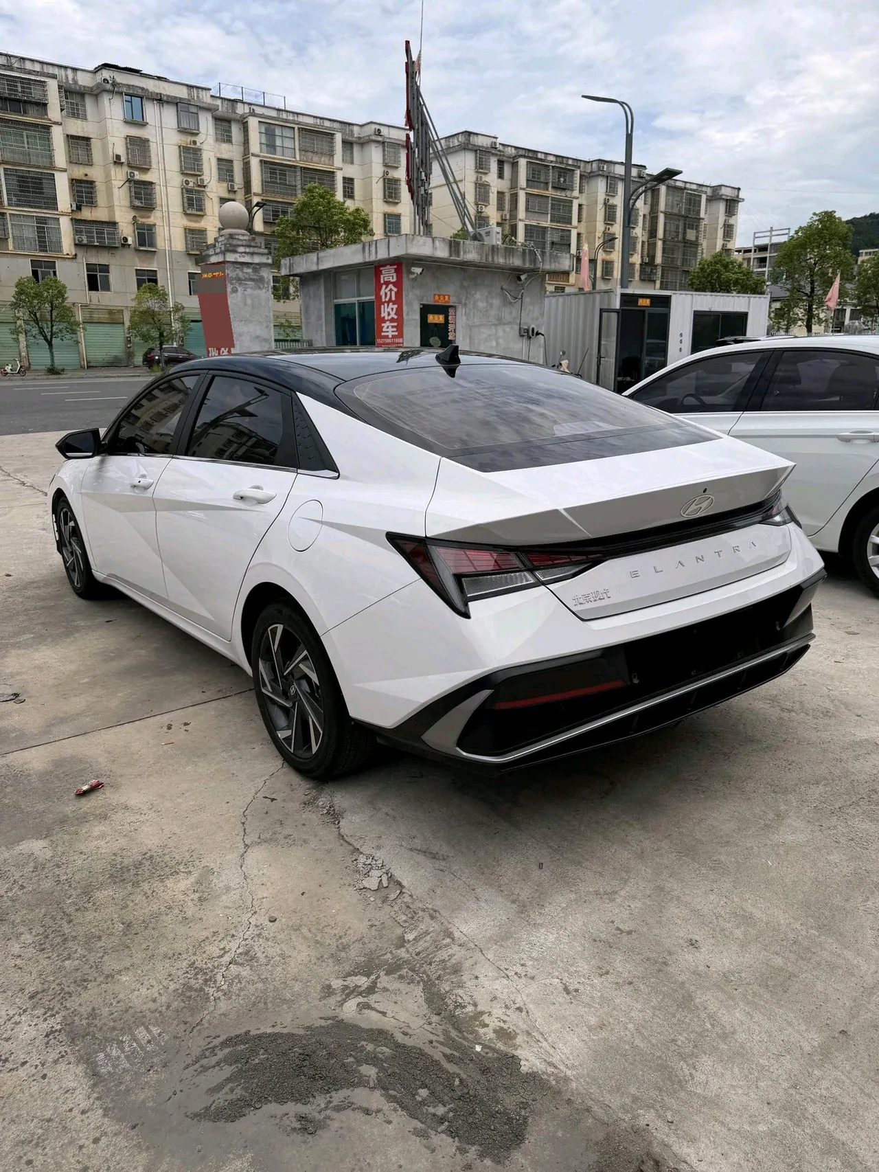 Hyundai 2023 Elantra-sedan 1.5 stepless GLX elite automatic gear 4