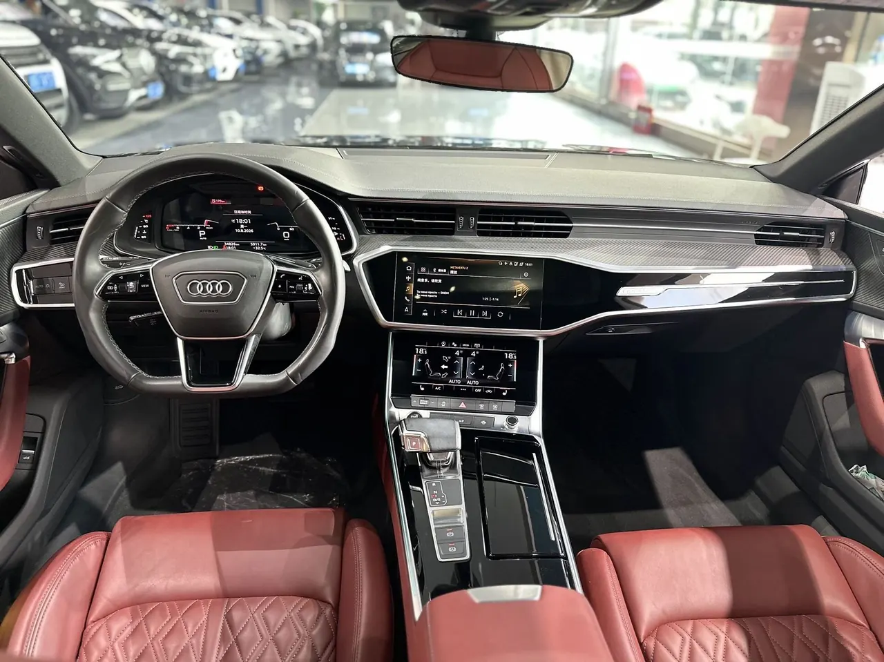 Audi 2022 A7L 2.0TFSI 45TFSI Quattro S-line Black Samurai Edition Automatic Gear 5