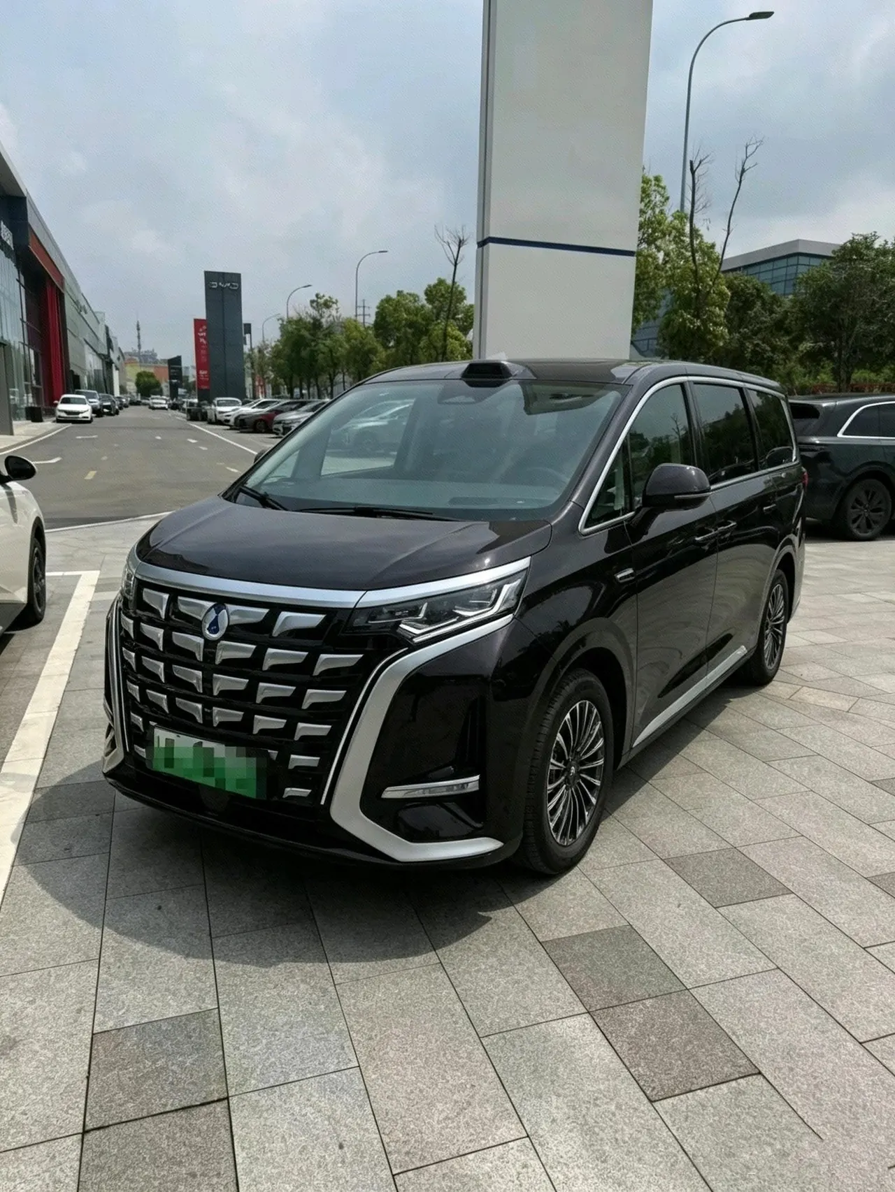 打开图片灯箱:Denza 2026 Denza D9 EV four-wheel drive flash charging flagship automatic gear
