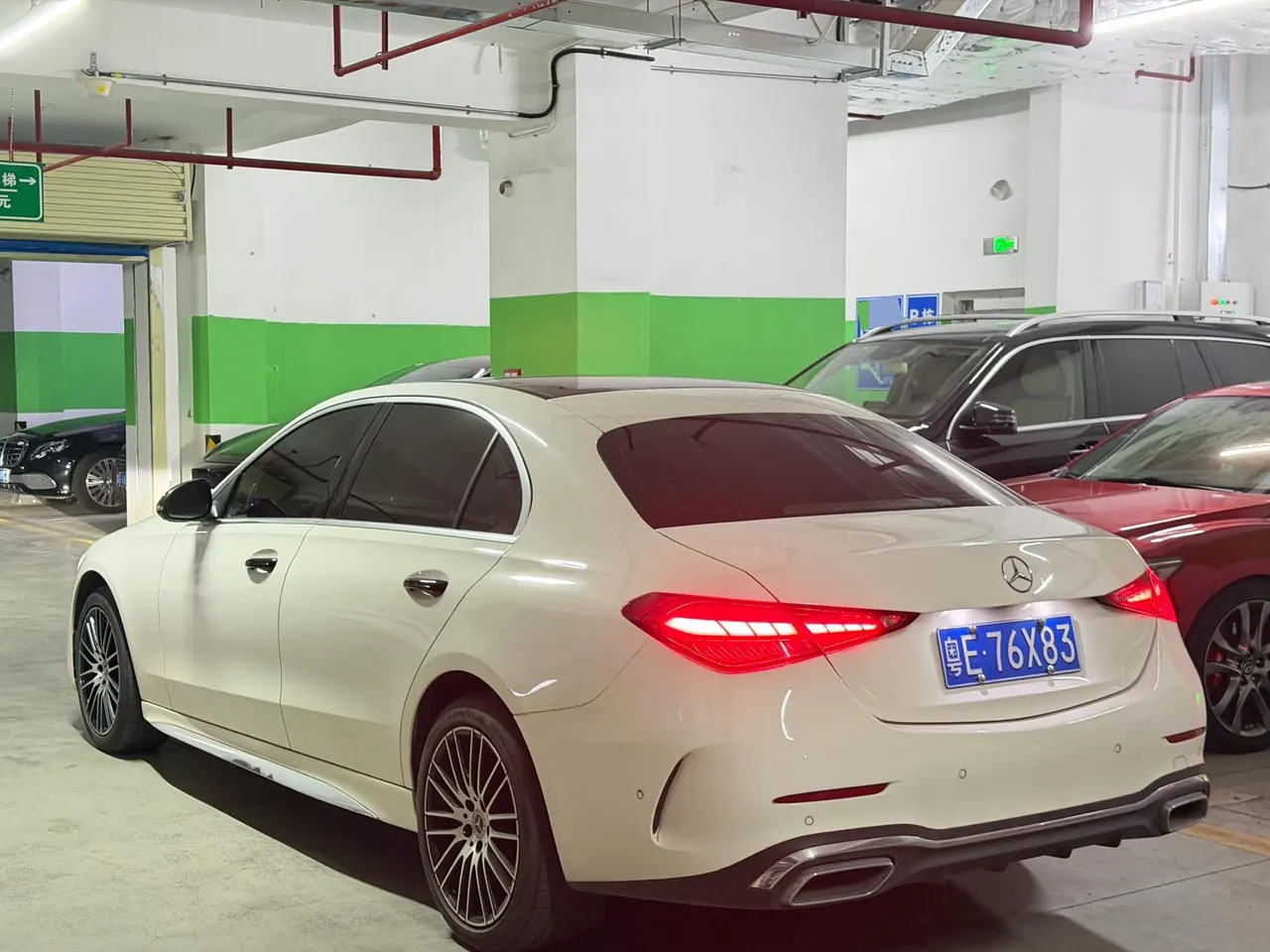 Mercedes Benz Class C 2022 C 260 L 48V 1.5T (modified) automatic gear 2