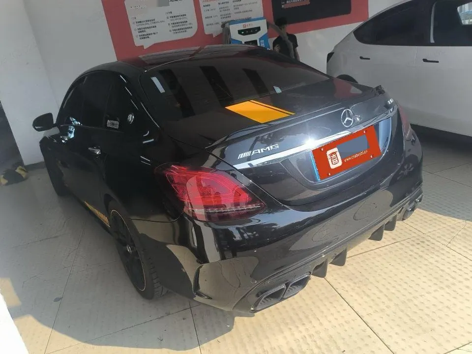 Mercedes Benz Class C AMG (Imported) 2021 C 63 AMG Coupe 4.0T Night Special Edition Automatic Gear 2