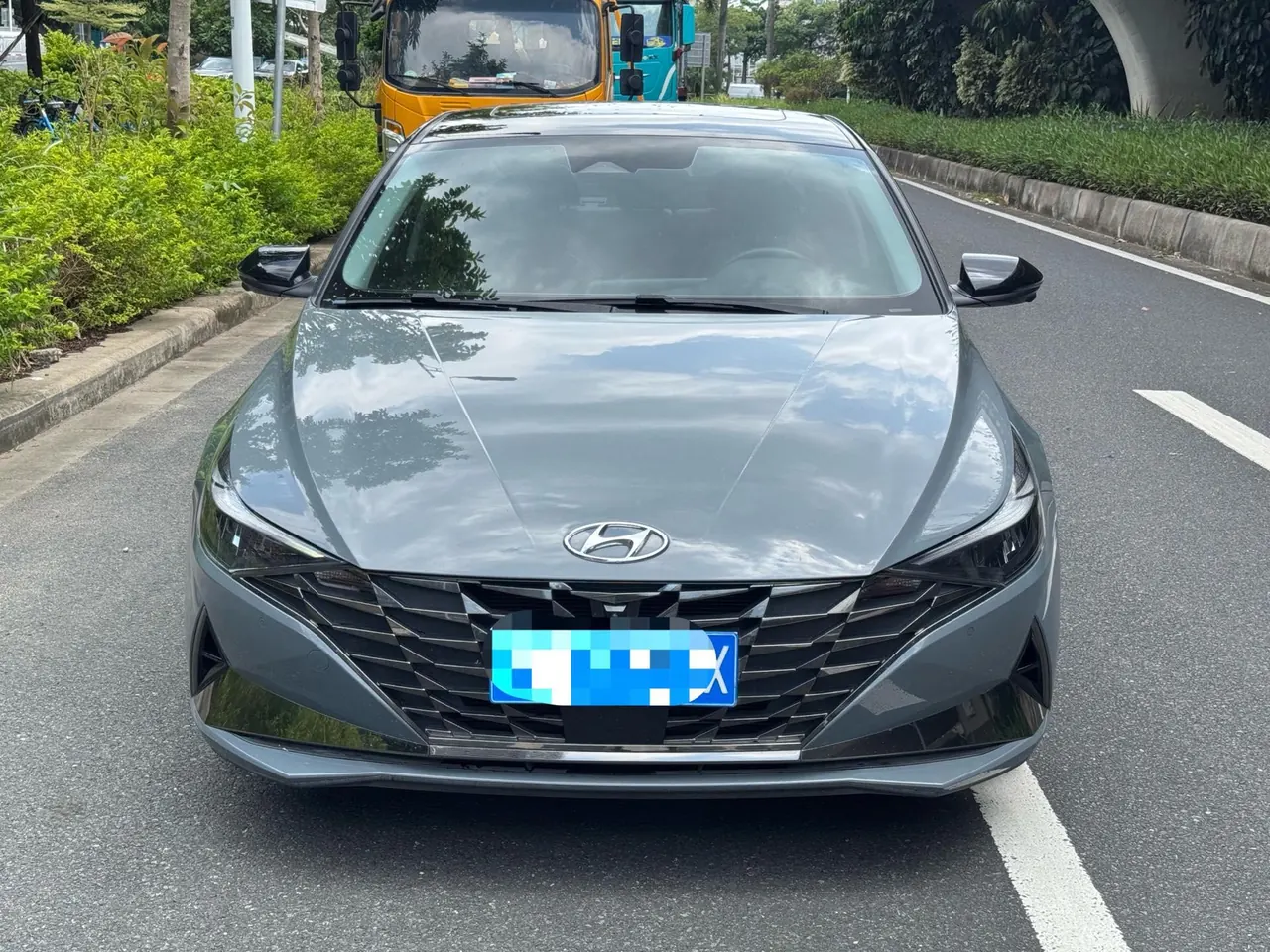 Hyundai 2021 Elantra -3-compartment 1.5 stepless TOP flagship automatic gear 5