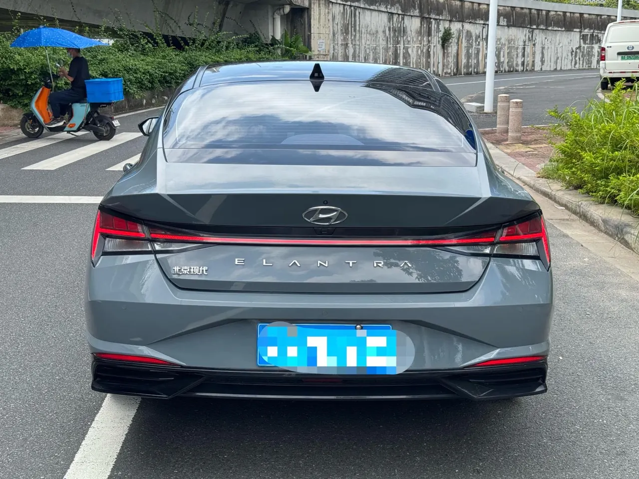 Hyundai 2021 Elantra -3-compartment 1.5 stepless TOP flagship automatic gear 7