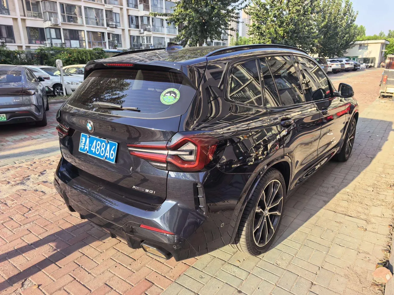 BMW 2023 X3 xDrive30i 2.0T Leading M Obsidian Night Suit Automatic Gear 4