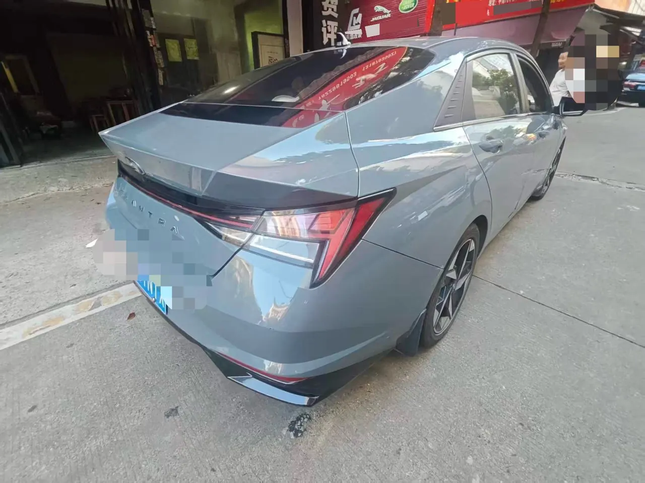 Hyundai 2021 Elantra-sedan 1.5 stepless GLX elite automatic gear 3