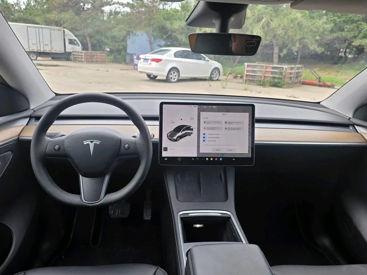 Tesla 2021 Model Y long endurance all-wheel drive version automatic transmission 4