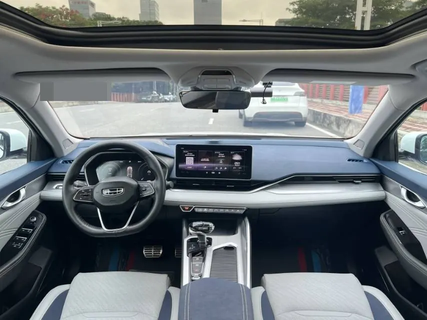 Geely 2021 xingrui 2.0T distinguished model (modified) automatic gear 5