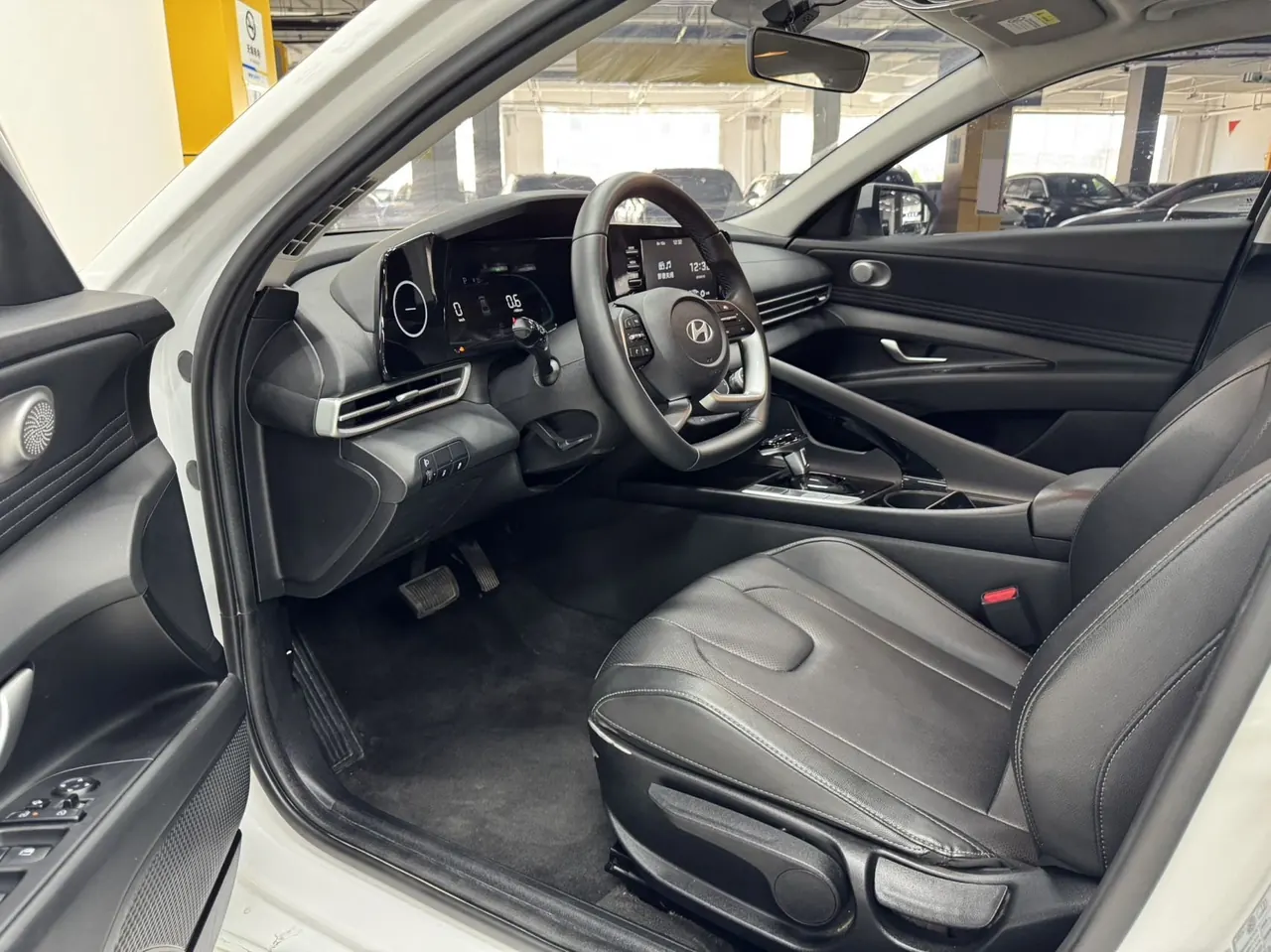 Hyundai 2023 Elantra-sedan 1.5 stepless GLX elite automatic gear 10