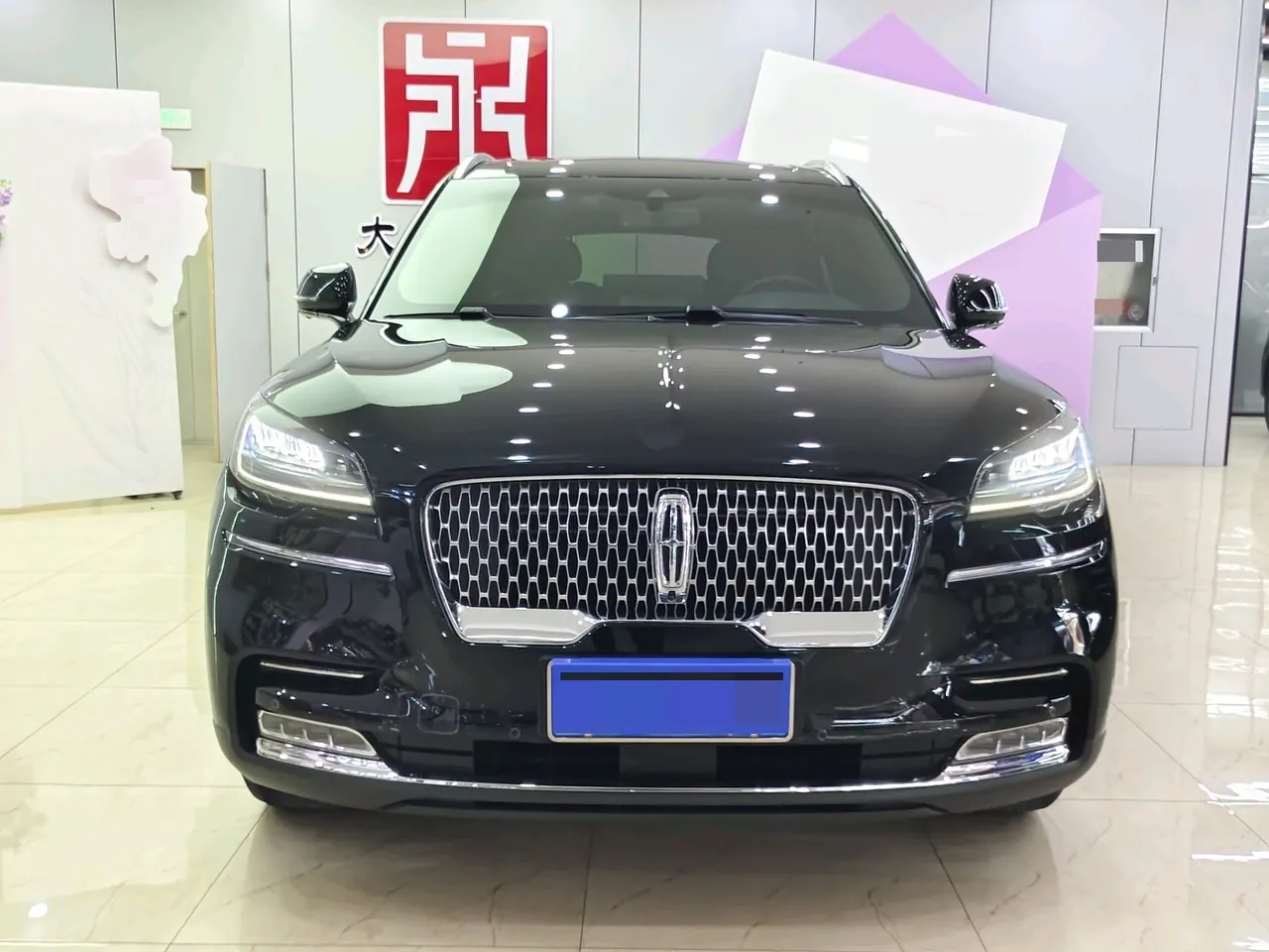 Lincoln 2023 aviator 3.0T V6 4-wheel drive elegant cruise version 6-seat automatic gear 2