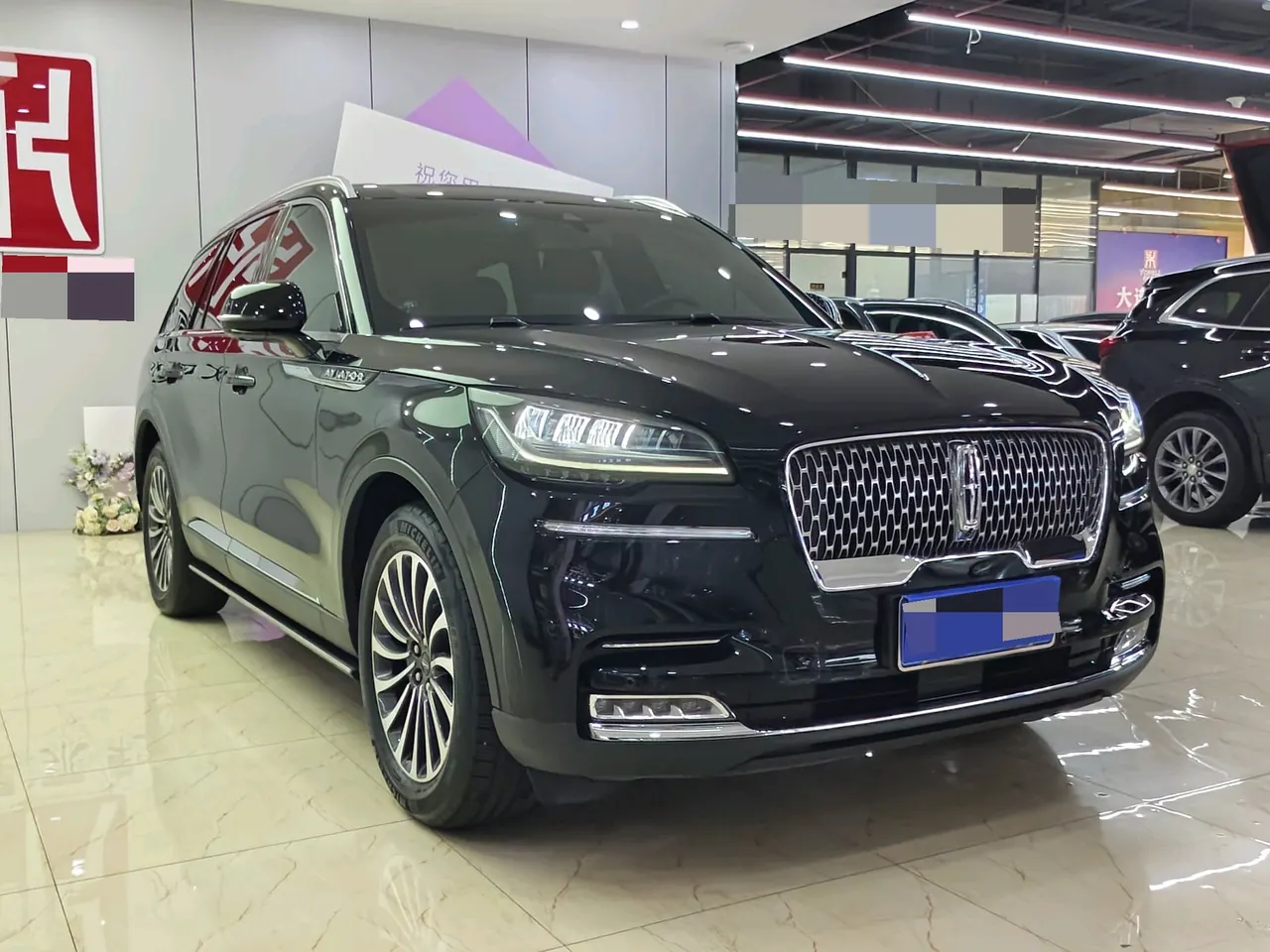 Lincoln 2023 aviator 3.0T V6 4-wheel drive elegant cruise version 6-seat automatic gear 3