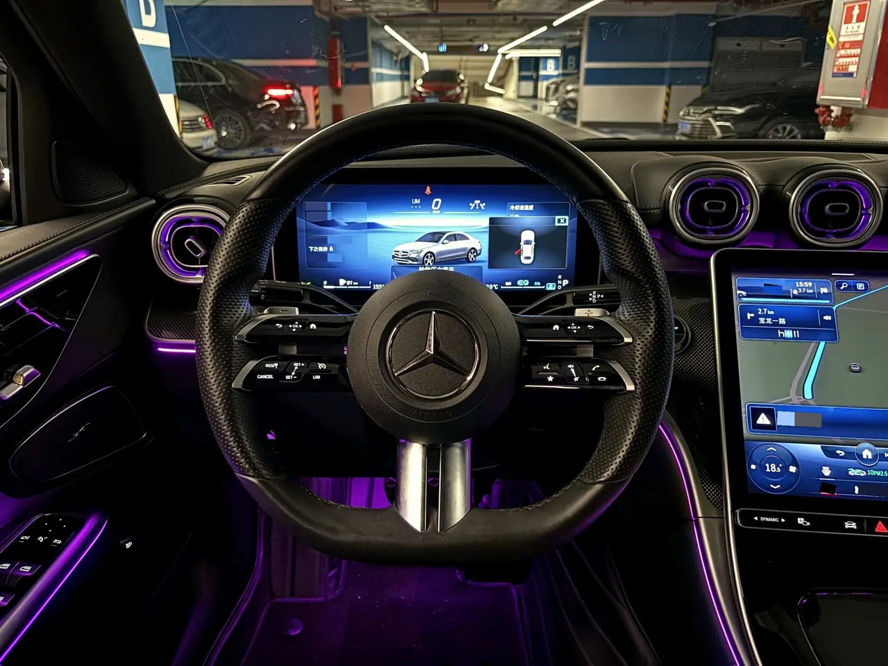 Mercedes Benz Class C 2022 C 260 L 48V 1.5T Sports Edition (Modified) Automatic Gear 10