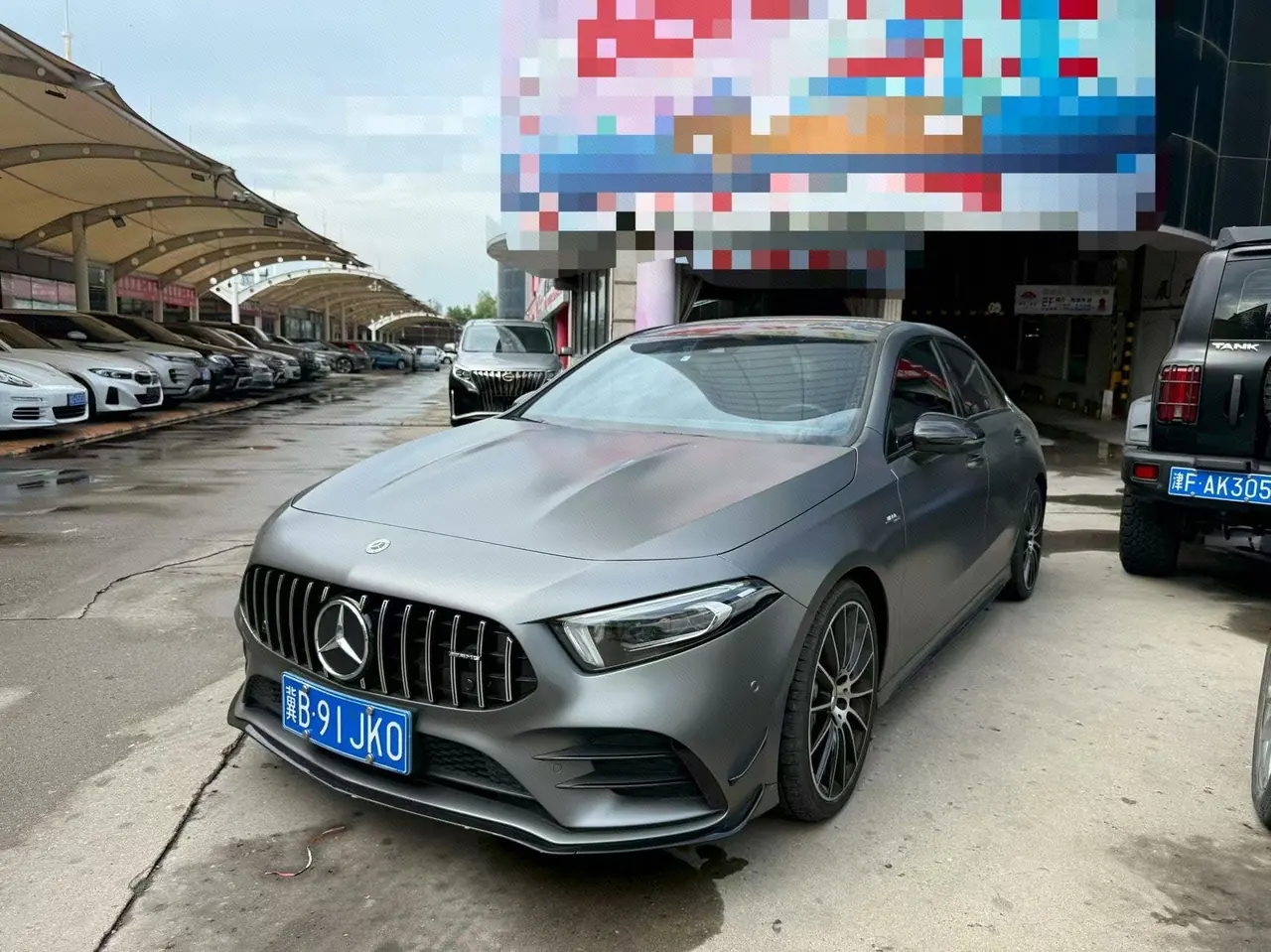 打开图片灯箱:Mercedes Benz Class A AMG (Imported) 2021 A 35 L AMG 4MATIC 2.0T Hot Night Special Edition Automatic Gear