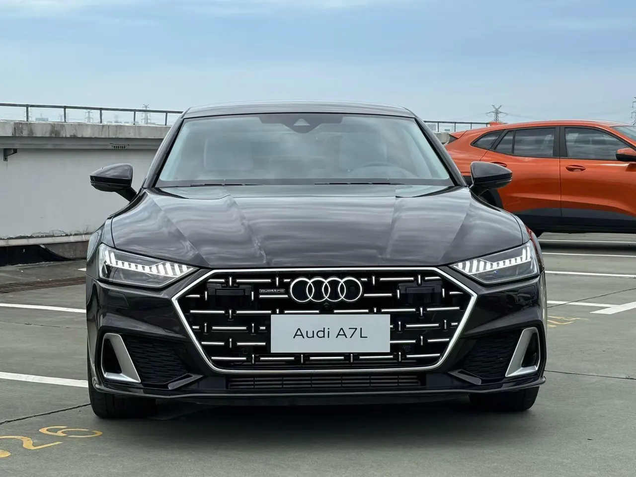 Audi 2024 A7L 48V 3.0TFSI 55TFSI Quattro S-line remote crystal crystal suit automatic gear 2