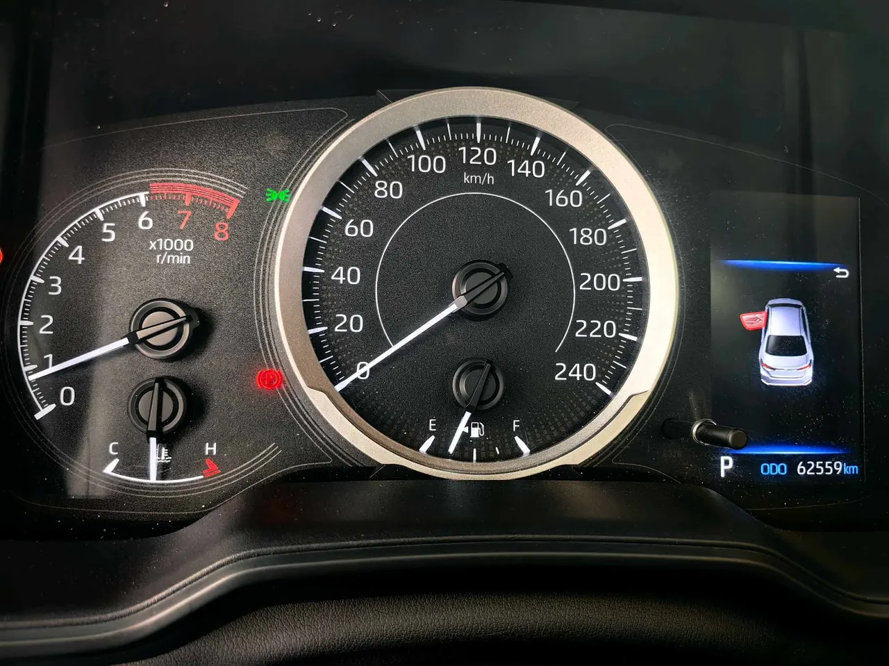 Toyota 2021 corolla 1.2T stepless elite PLUS version of automatic gear 19