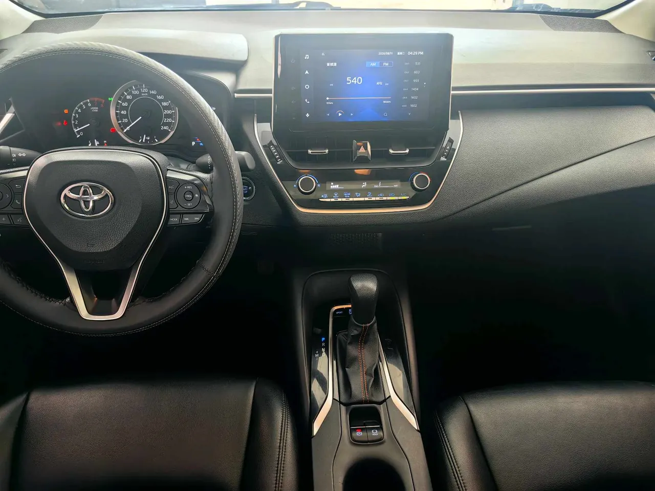 Toyota 2021 corolla 1.2T stepless elite PLUS version of automatic gear 9