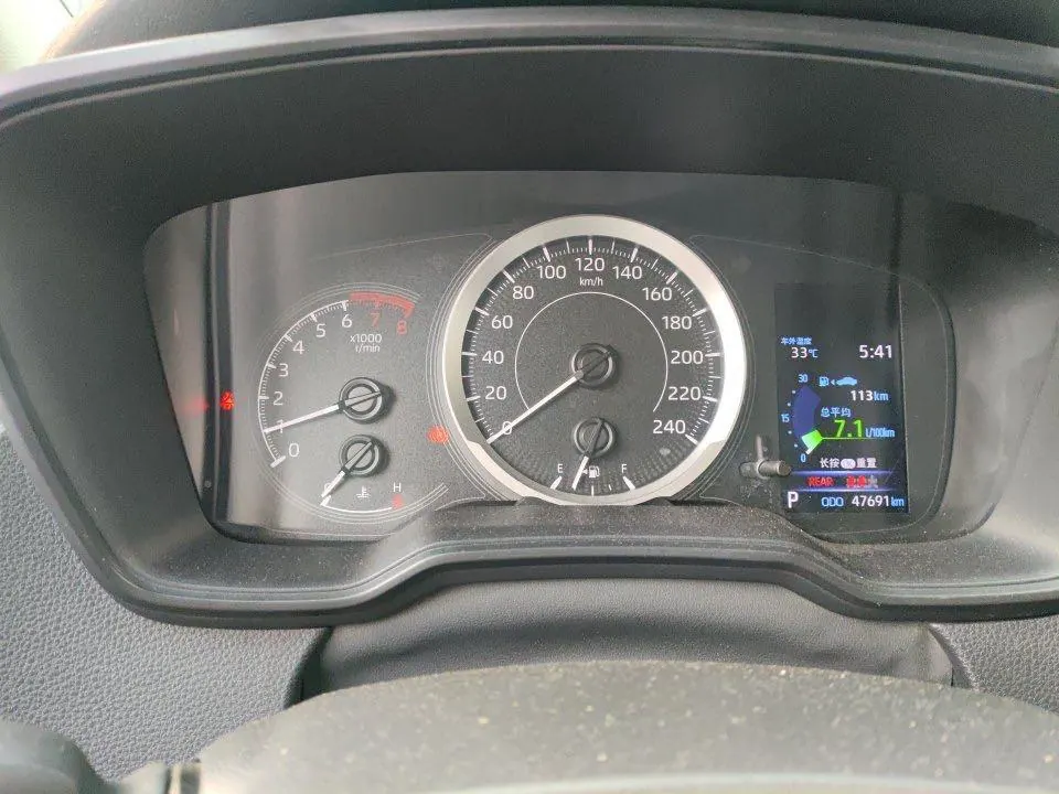 Toyota 2021 corolla 1.2T stepless elite PLUS version of automatic gear 10