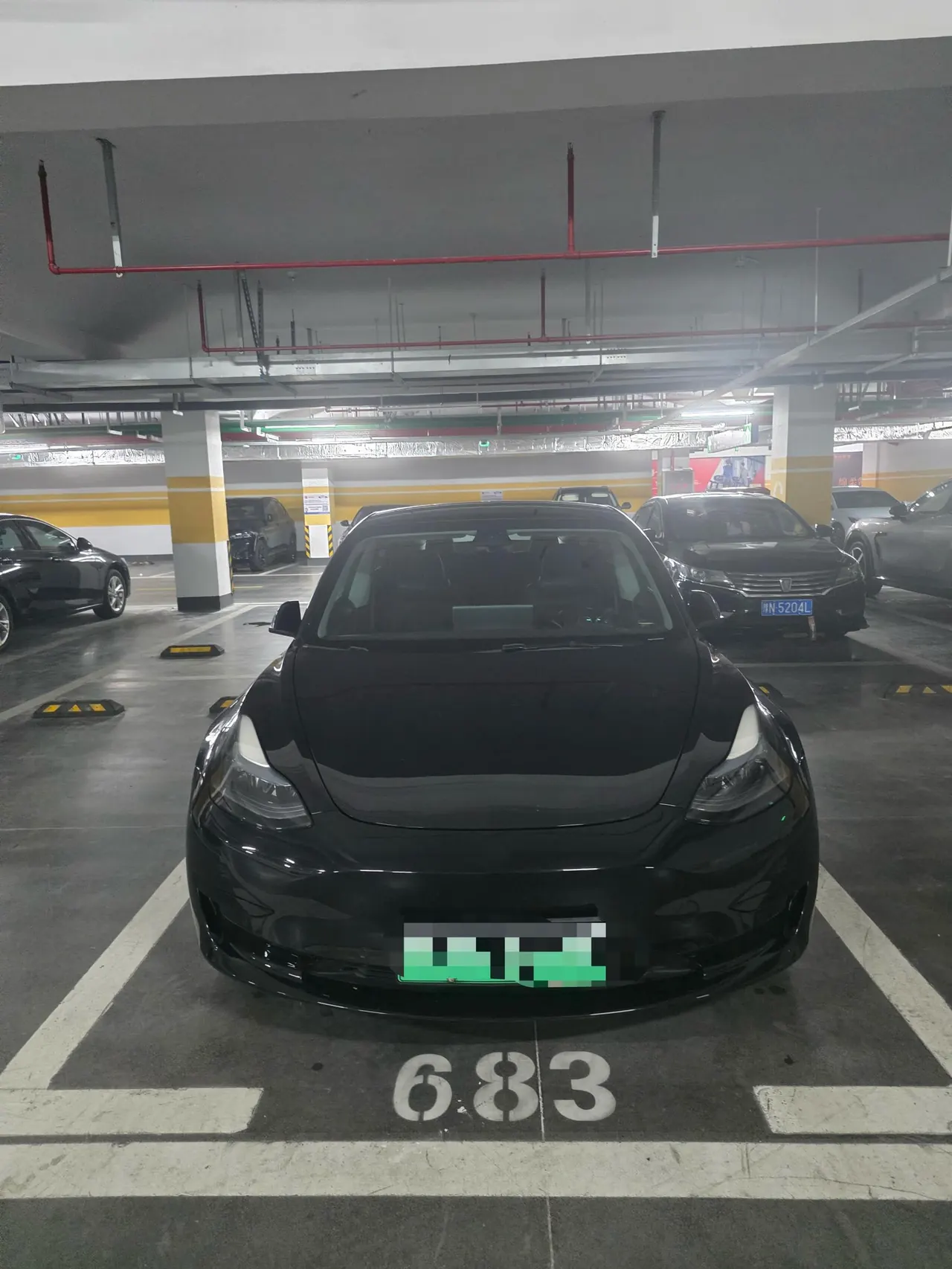Tesla 2022 Model 3 rear-wheel drive version of automatic transmission 2