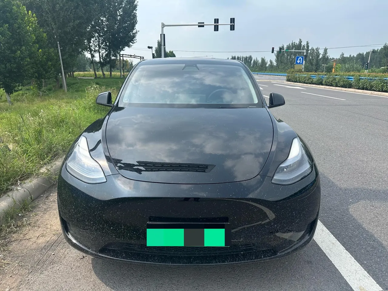 Tesla 2022 Model Y rear-wheel drive version (facelift) automatic gear 3