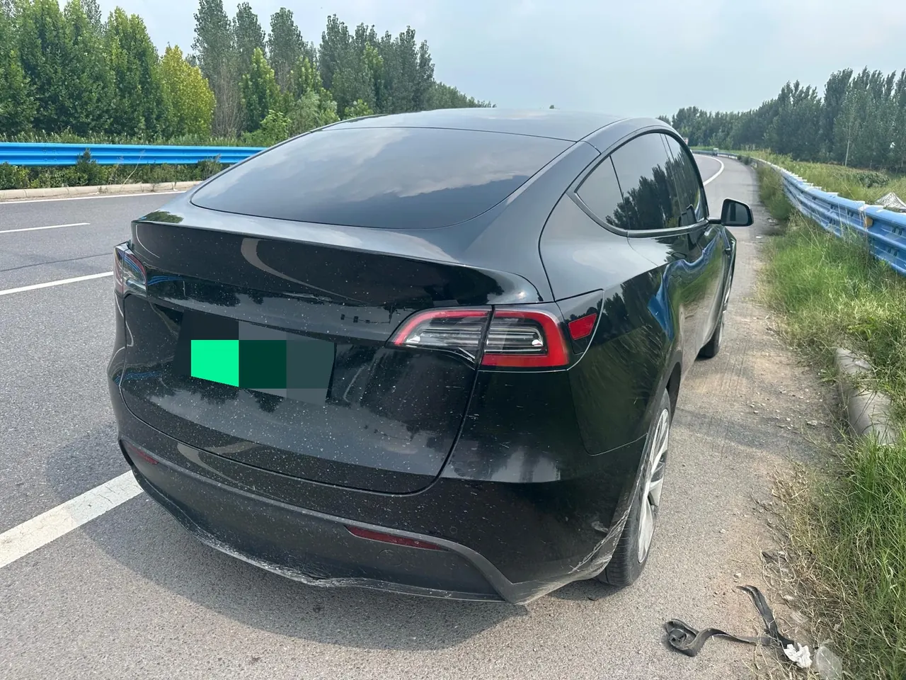 Tesla 2022 Model Y rear-wheel drive version (facelift) automatic gear 7
