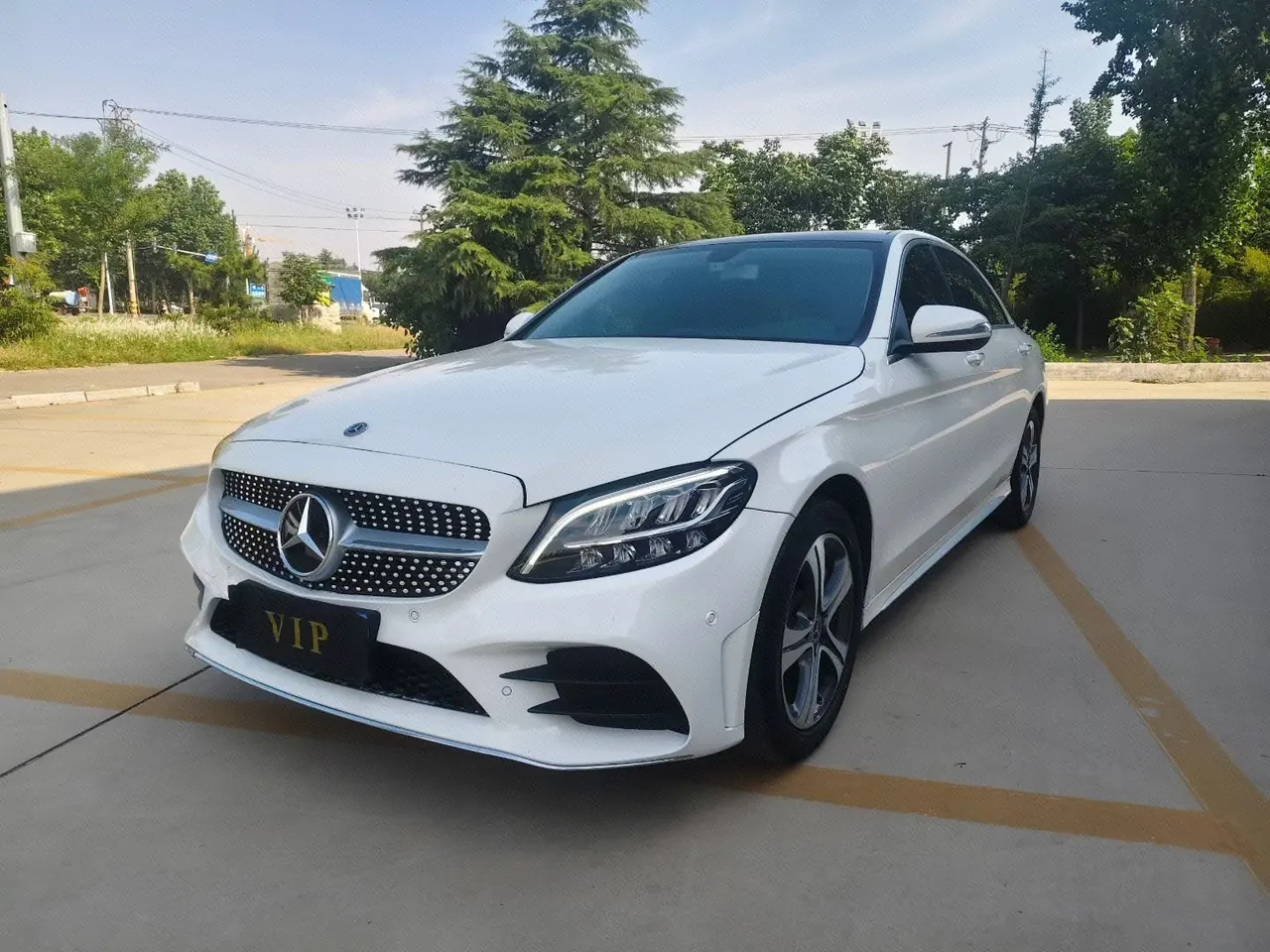 打开图片灯箱：Mercedes Benz Class C 2020 C 260 L 48V 1.5T Sports Edition (Modified) Automatic Gear