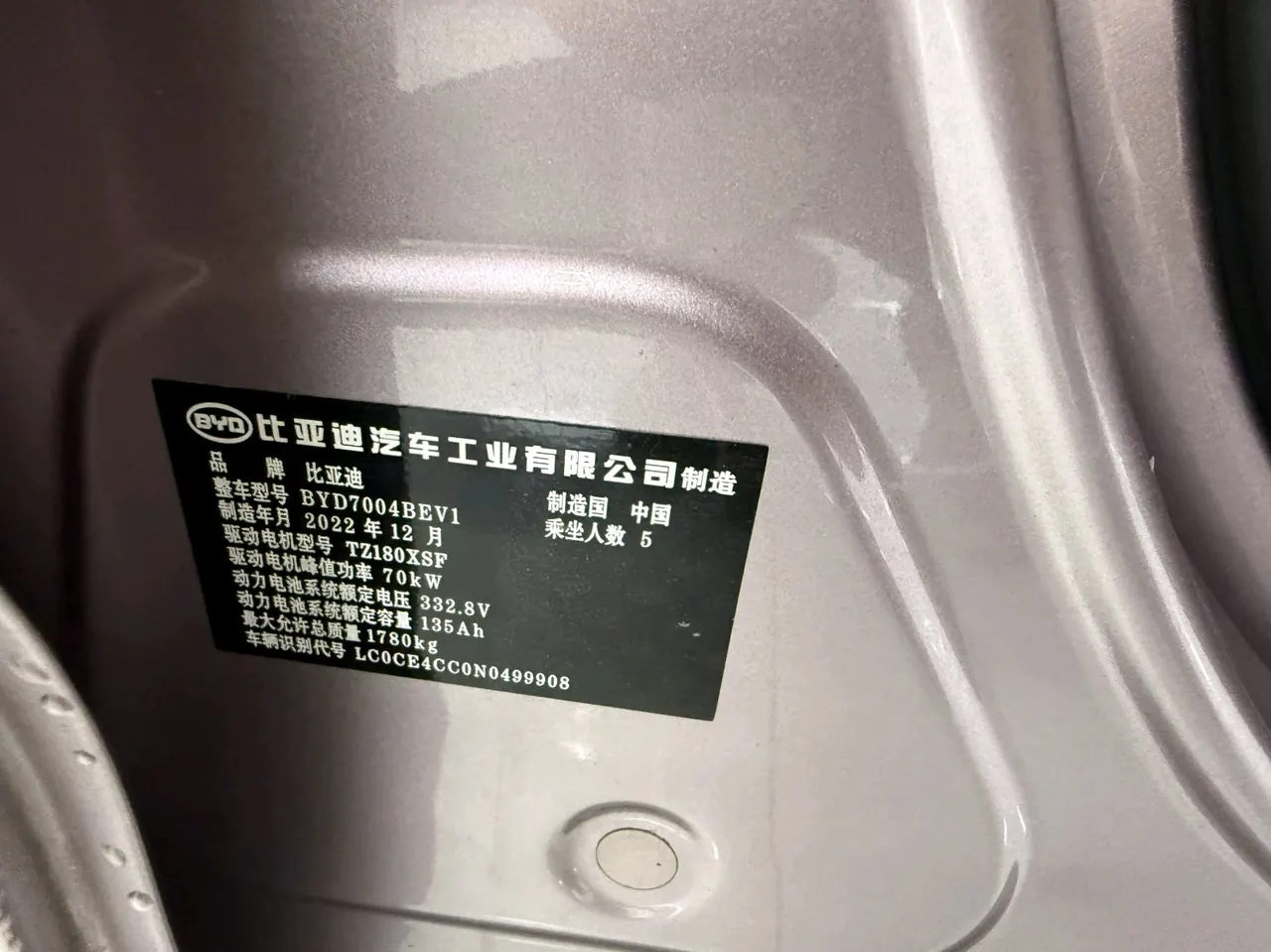 BYD 2021 Dolphins 405km Free Edition Automatic 8