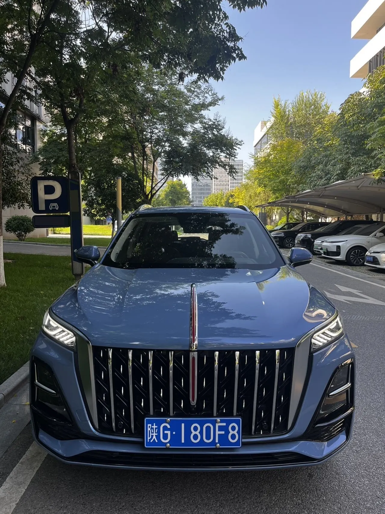 HongQi 2023 HS5 2.0T 4-wheel drive flag collar Pro version automatic gear 2