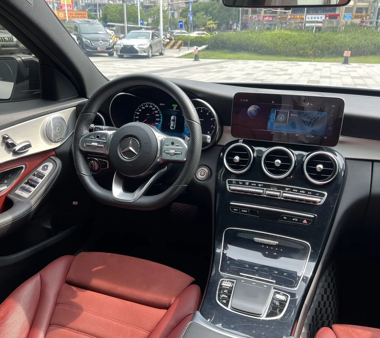 Mercedes Benz Class C 2021 C 260 48V 1.5T Star Yao Zhen Tibetan Edition Automatic Gear 8