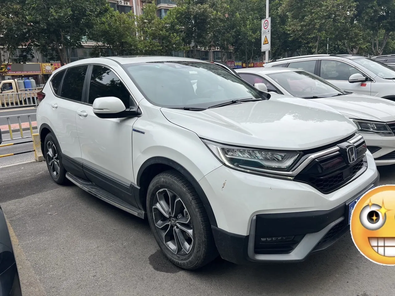 Honda 2021 CR-V hybrid 2.0 stepless two-wheel drive sharp and net speed version automatic transmission 2