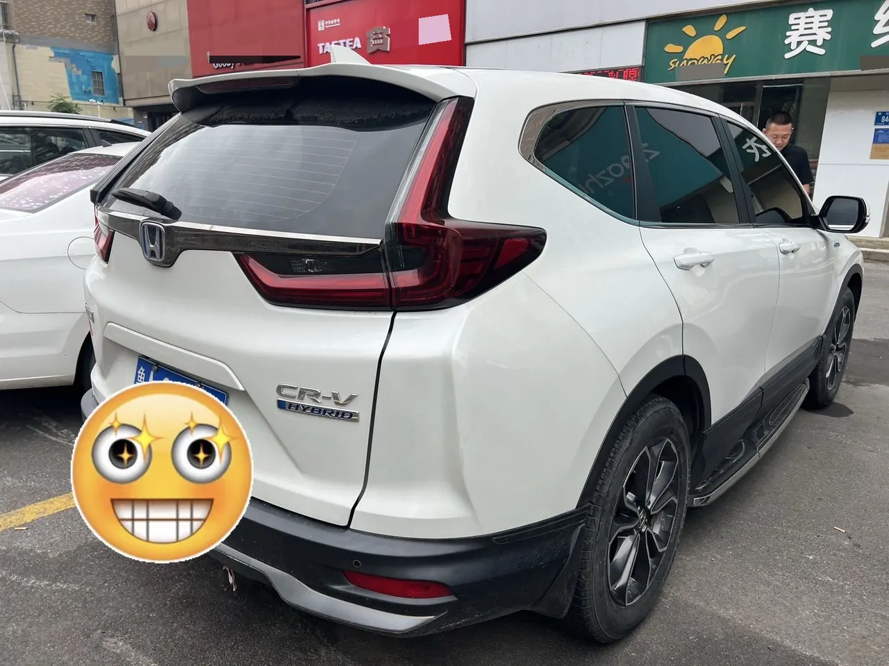 Honda 2021 CR-V hybrid 2.0 stepless two-wheel drive sharp and net speed version automatic transmission 4