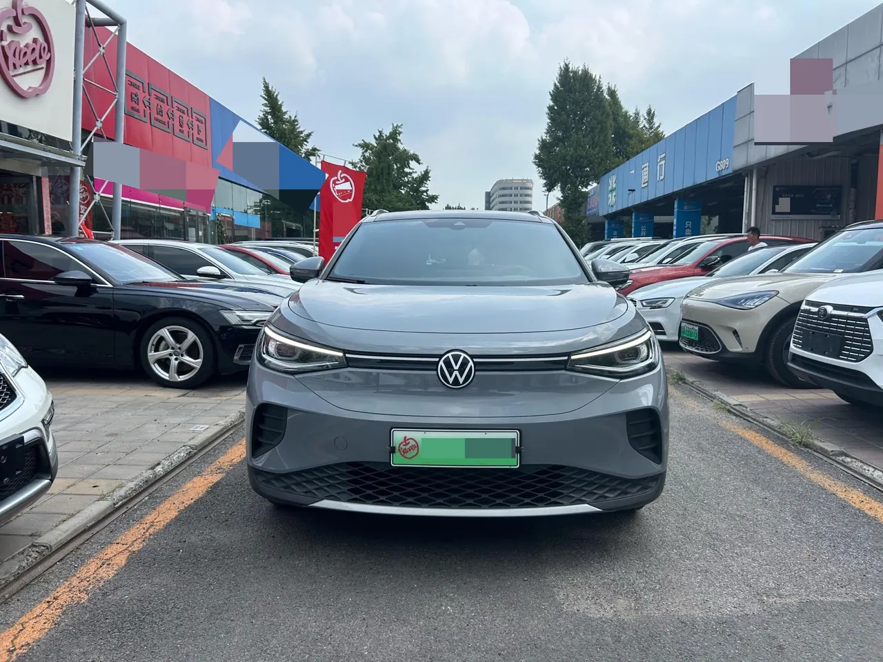 Volkswagen 2022 model ID. 4 CROZZ long endurance PURE version automatic gear 2