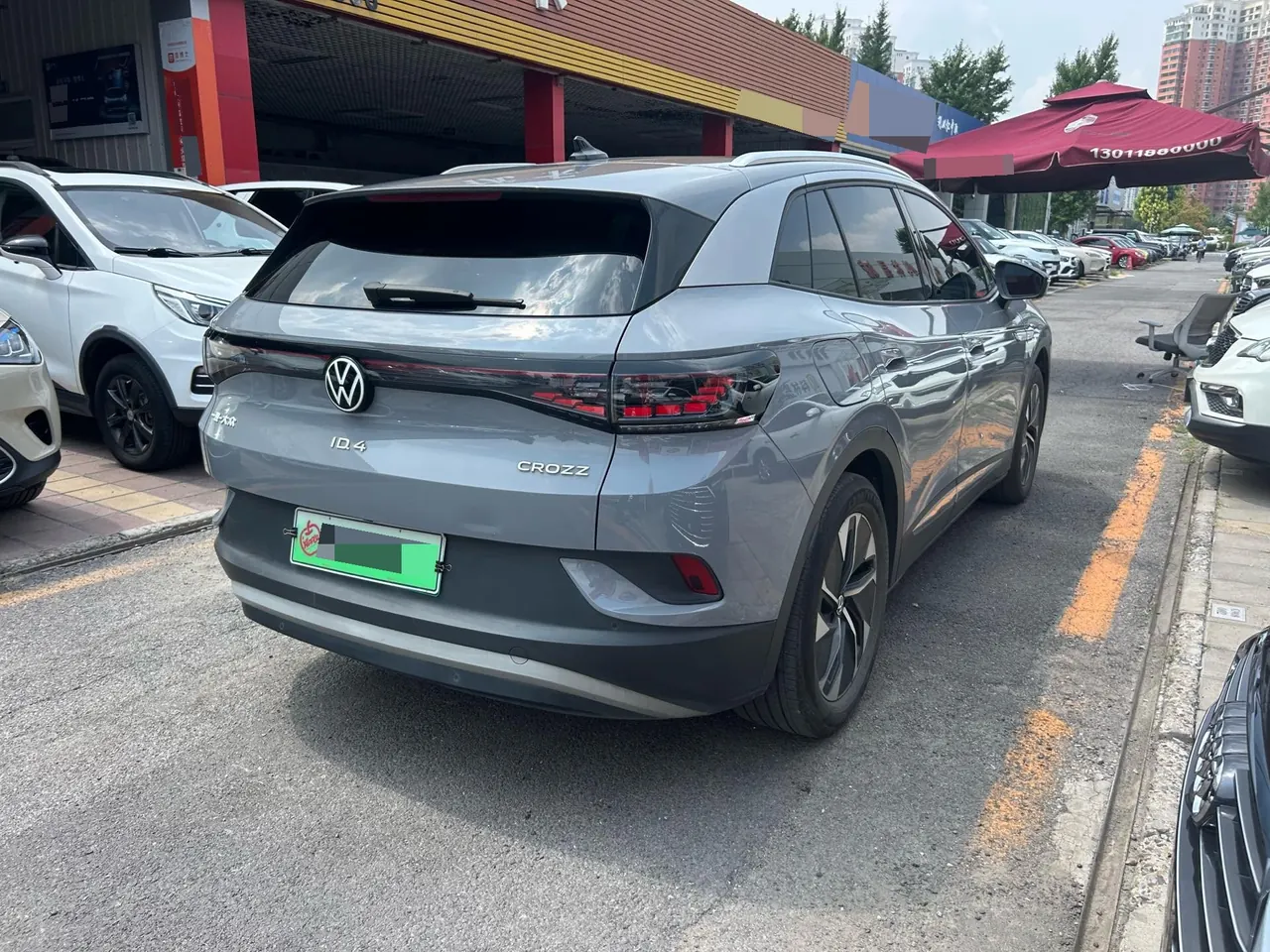 Volkswagen 2022 model ID. 4 CROZZ long endurance PURE version automatic gear 3