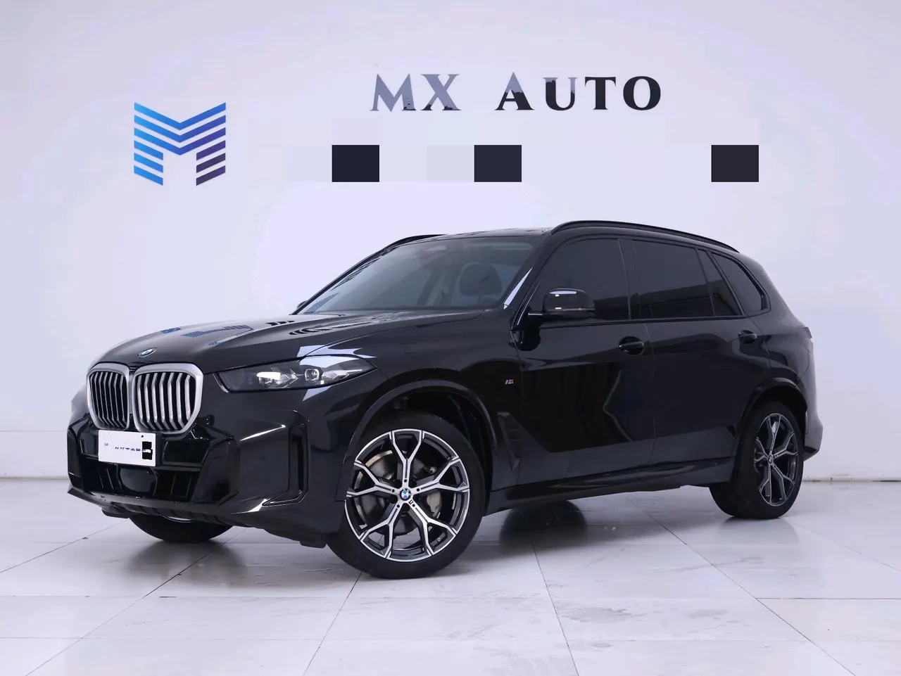 BMW 2023 X5 xDrive30Li 48V 2.0T exclusive m sports obsidian night suit automatic gear 2