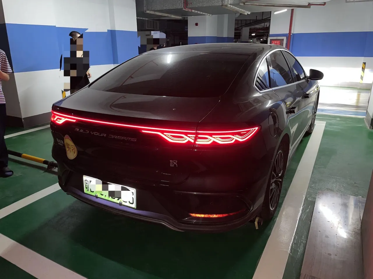 BYD 2024 Han DM-i 1.5T stepless glory version 121KM exclusive automatic gear 5
