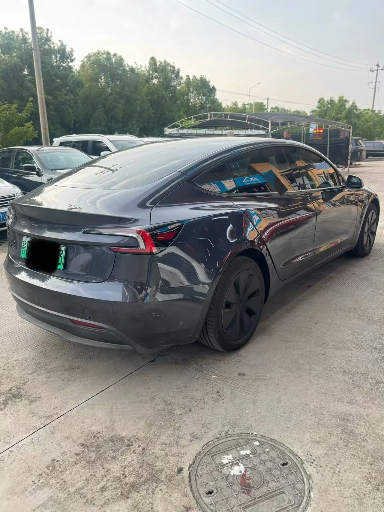 Tesla 2025 Model 3 long endurance rear wheel drive version (modified) automatic gear 7