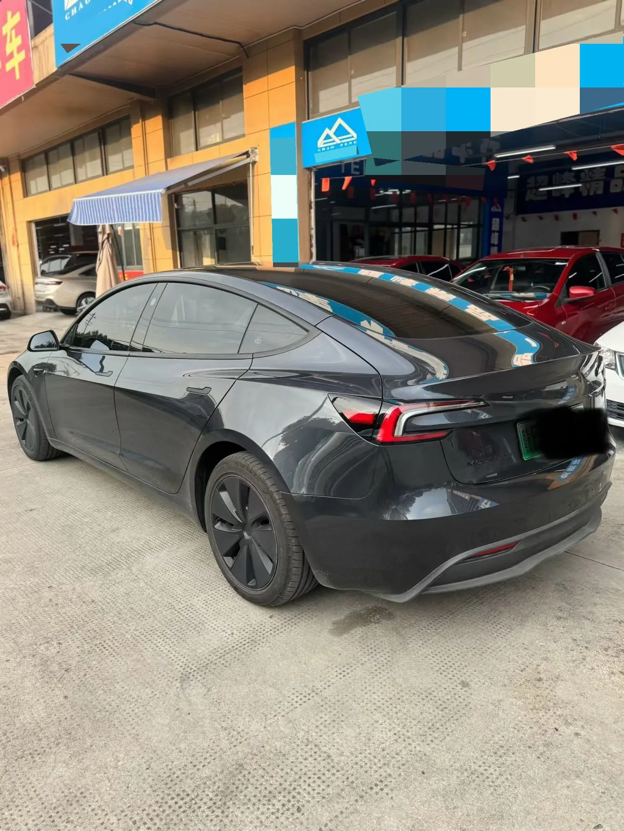 Tesla 2025 Model 3 long endurance rear wheel drive version (modified) automatic gear 9