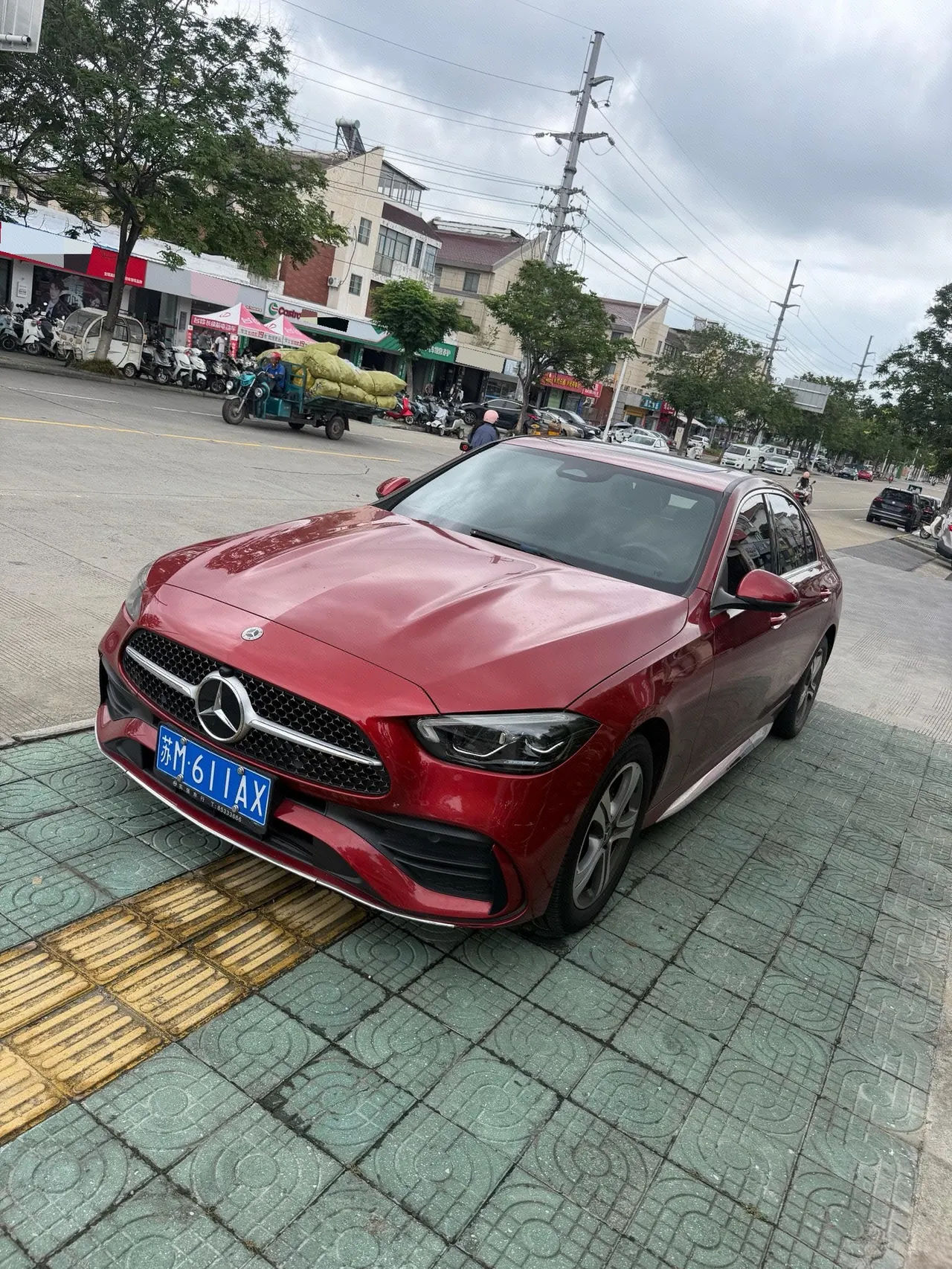 Open image lightbox: Mercedes Benz Class C 2022 C 200 L 48V 1.5T Sports Edition (Modified) Automatic Gear