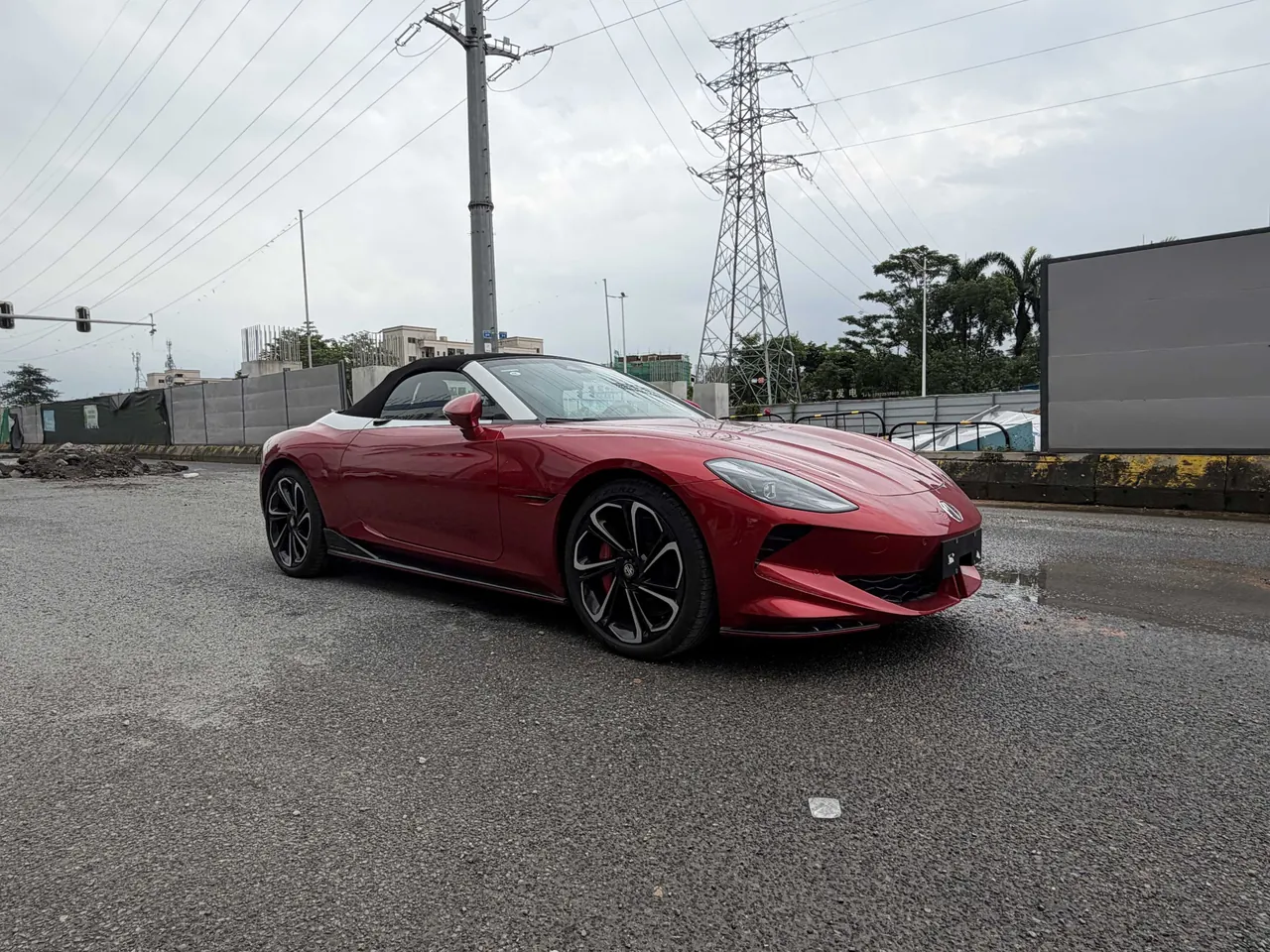 MG 2023 MG Cyberster 580km detached version of automatic gear 4