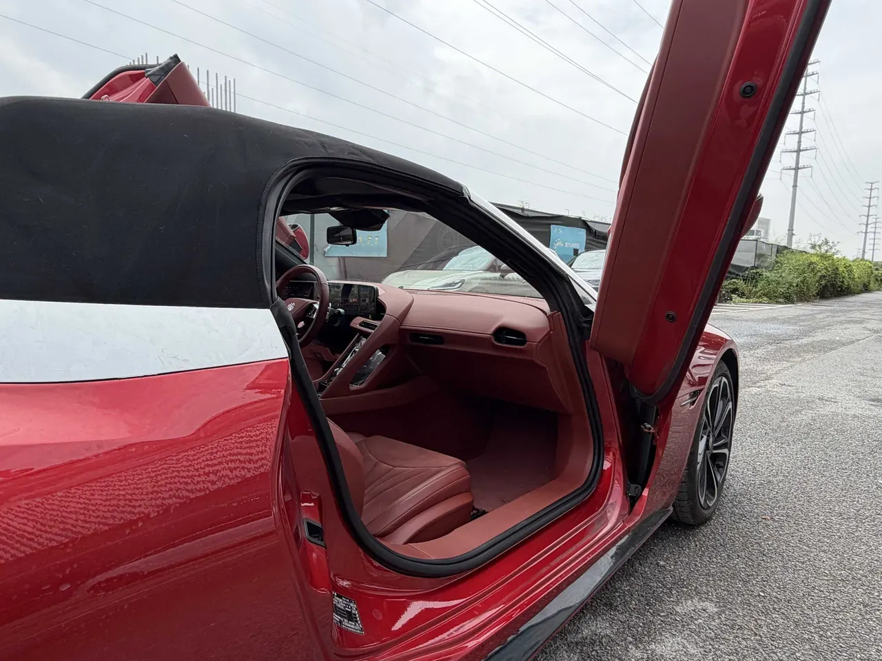 MG 2023 MG Cyberster 580km detached version of automatic gear 8