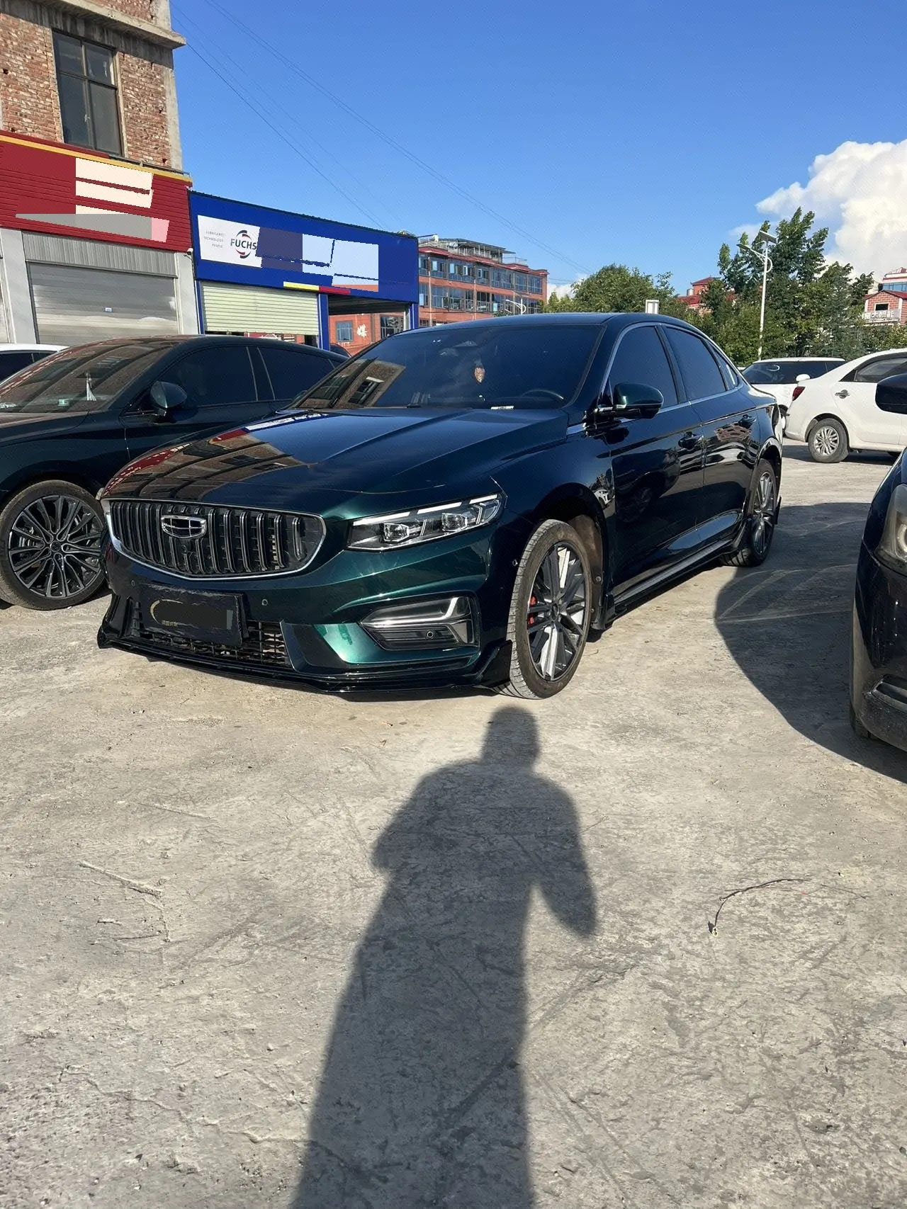 Open image lightbox: Geely 2023 xingrui 2.0TD only this green version of automatic gear