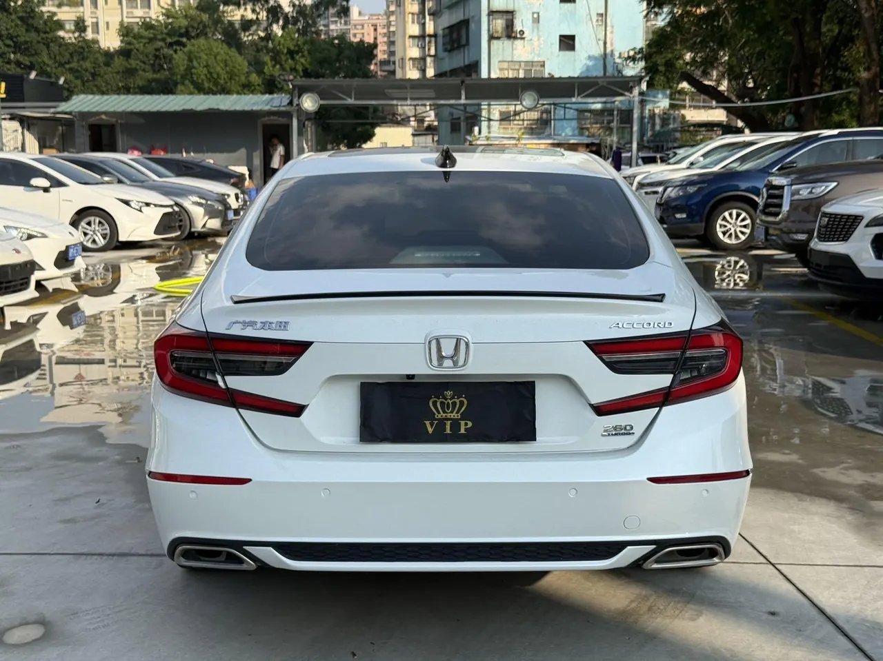 Honda 2022 10th Generation Accord 1.5T Stepless 260TURBO Magic Night Premium Edition Automatic Gear 5
