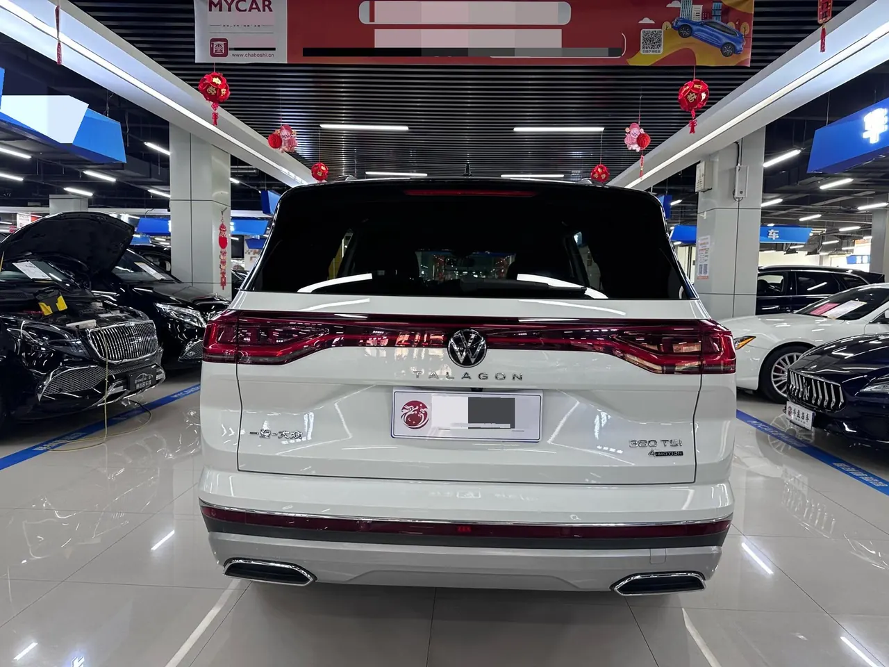 Volkswagen 2022 model range 2.0TSI 380TSI four-wheel drive luxury version Pro6 automatic gear 8