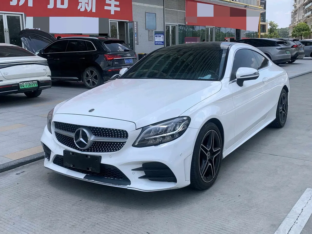 Open image lightbox: Mercedes Benz Class C (Imported) 2022 C 260 Coupe 48V 1.5T Automatic Gear