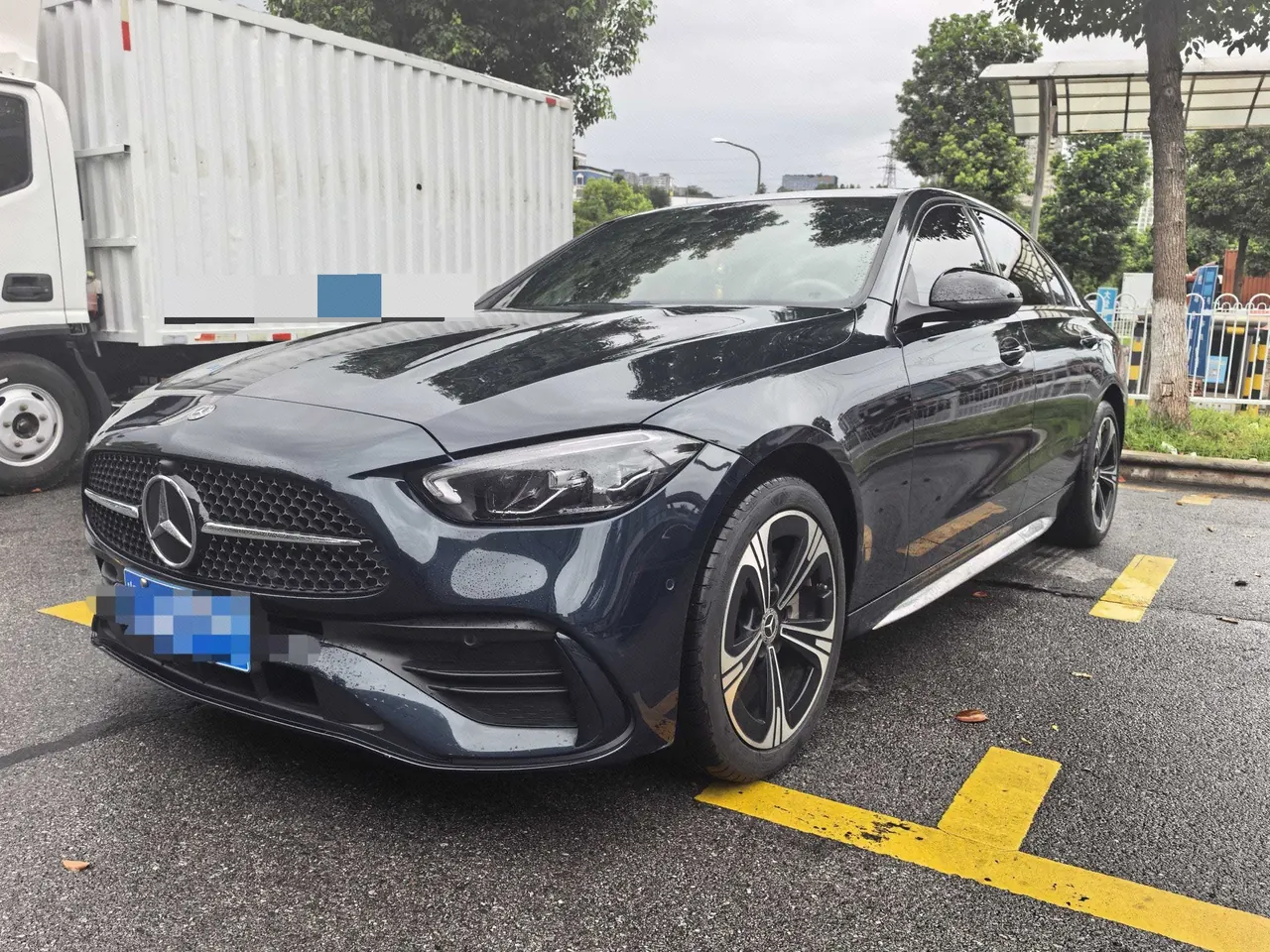 打开图片灯箱:Mercedes Benz Class C 2022 C 260 L 48V 1.5T Hao Night Sports Edition (Modified) Automatic Gear