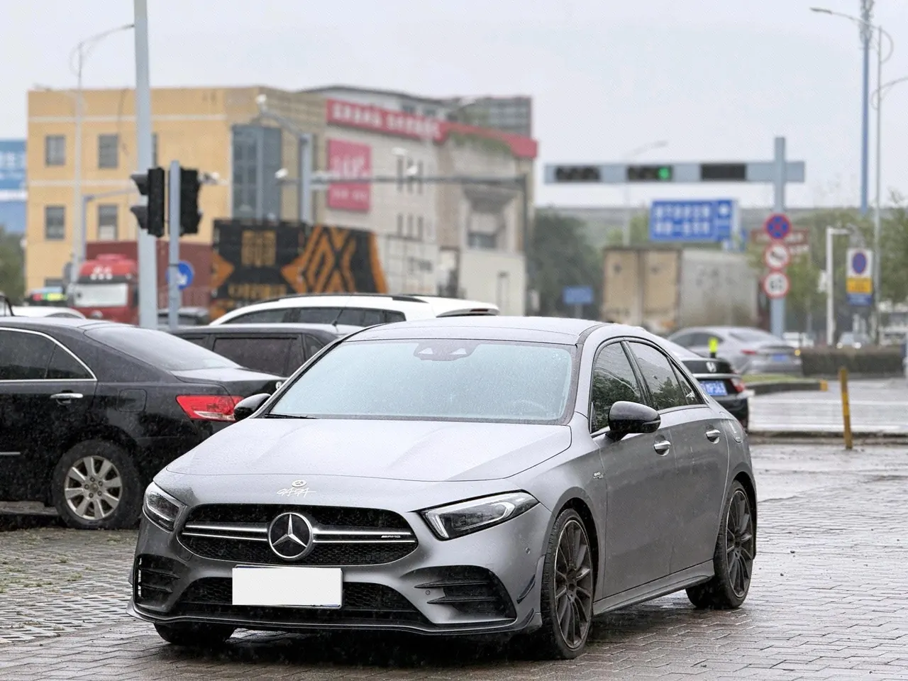 Open image lightbox: Mercedes Benz Class A AMG (Imported) 2022 A 35 L AMG 4MATIC 2.0T Automatic Gear